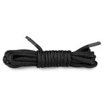 Wiązania-Black Bondage Rope - 5m - obrazek 4