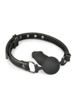 Knebel-Ball Gag With Silicone Dong - obrazek 2