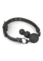 Knebel-Ball Gag With Silicone Beads - obrazek 2