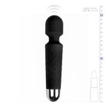 Wibrator Mini Różdżka EasyToys - Czarny - obrazek 4