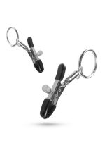 Stymulator-Metal Nipple Clamps With Ring - obrazek 3