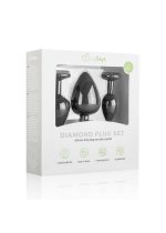 Plug-Diamond Plug Set-Black - obrazek 5
