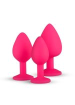 Plug-Diamond Plug Set-Pink - obrazek 4