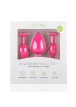 Plug-Diamond Plug Set-Pink - obrazek 5