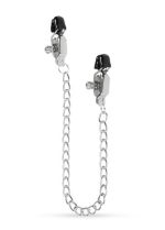 Stymulator-Big Nipple Clamps With Chain - obrazek 2