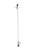 Stymulator-Big Nipple Clamps With Chain - obrazek 4
