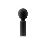 Mini Vibe Wand Vibrator - Black - obrazek 7