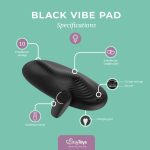 Vibe Pad Double Vibration with Remote Control - Black - obrazek 6
