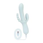Good Vibes Only - Sage - Triple Stimulation Vibe - Blue - obrazek 3