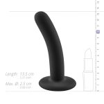 No-Parts - Logan Dildo 13.5 cm - Black - obrazek 10
