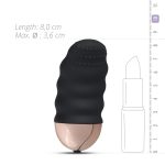 Teazers Ribbed Vibrating Egg With Remote Control - obrazek 3