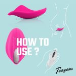 Mini Vibrator With Remote Control - obrazek 2