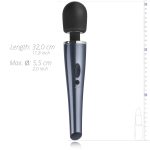 Black Lightning Wand Vibrator - obrazek 11