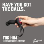Teazers Cock & Ball Ring Prostate Vibrator with Remote Control - obrazek 17
