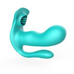 Tongue triple Stimulator GREEN - obrazek 3