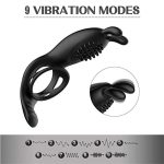 RabbitVibration Cock Ring with remote - obrazek 7