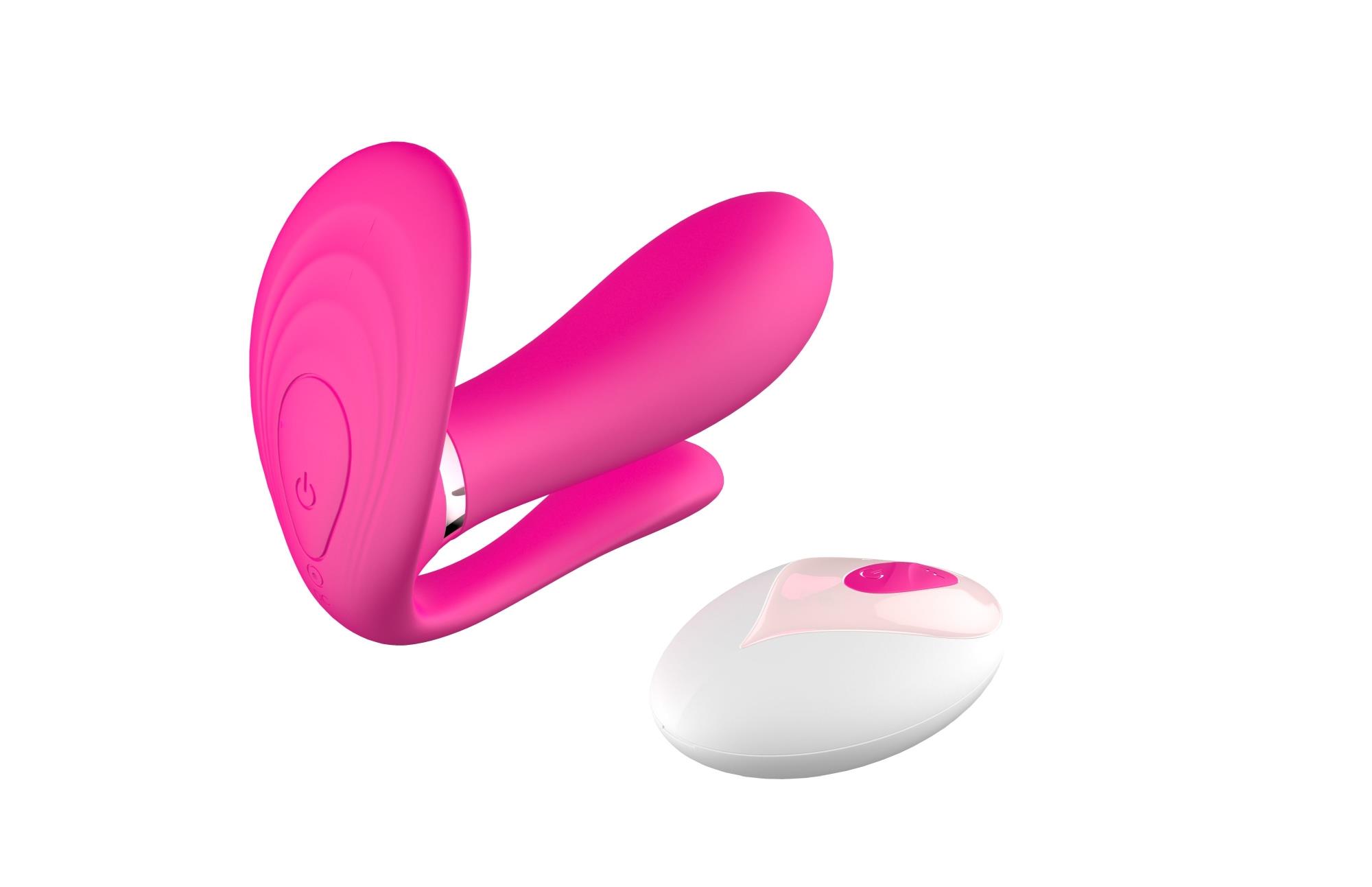 56-1007-3 Remote wearable vibrator RED - obrazek 1