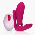 Remote wearable vibrator RED - obrazek 2