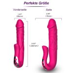 Realistic Tongue Stimulating Dildo Vibrator - obrazek 13