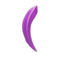 Ultrathin Wearable remote mini vibe PURPLE - obrazek 5