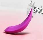 Ultrathin Wearable remote mini vibe PURPLE - obrazek 11