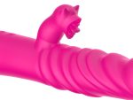 Tongue licking Triple Stimulation Thrusting Vibrator - obrazek 14