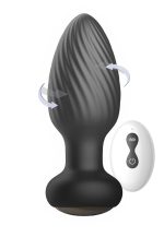 Rotating remote anal plug - obrazek 8