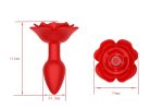 Rose rotating anal plug - obrazek 8