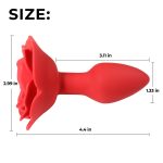 Rose rotating anal plug - obrazek 9