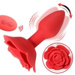 Rose rotating anal plug - obrazek 10