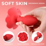 Rose rotating anal plug - obrazek 12