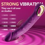 Realistic Vibrator PURPLE - obrazek 9