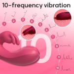 Rabbit vibrator PINK - obrazek 6