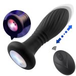 Lighting anal plug black - obrazek 2