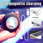 Lighting anal plug black - obrazek 5