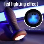 Lighting anal plug black - obrazek 7