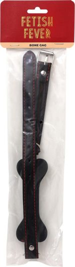 Fetish Fever - Bone Gag - Black - obrazek 2
