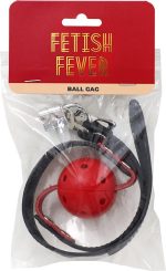 Fetish Fever - Ball Gag - Red - obrazek 2
