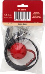 Fetish Fever - Ball Gag - Red - obrazek 3