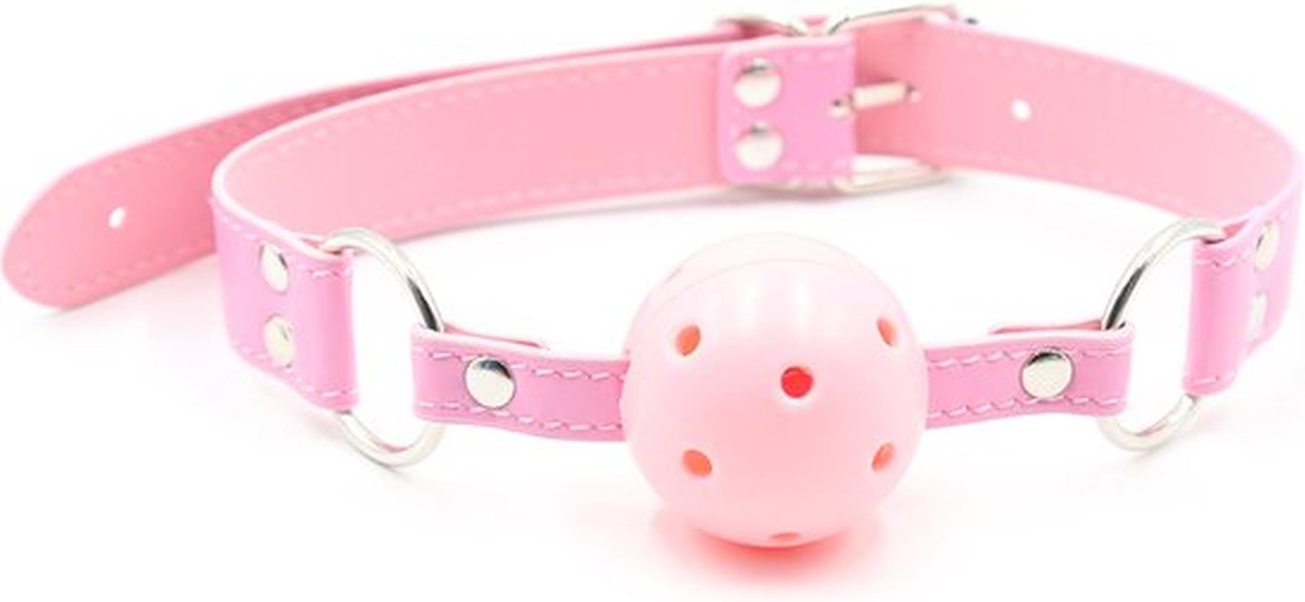 57-001-20 Fetish Fever - Ball Gag - Pink - obrazek 1
