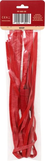 Fetish Fever - Whip - Red - obrazek 3