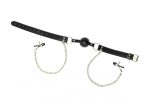 Ball Gag with nipple clamps Party Hard Gratitude - obrazek 5