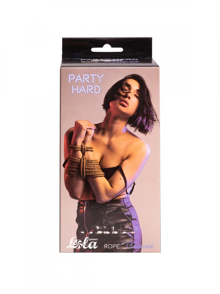 57-1159-01 Rope Party Hard Beloved 5 Meters Brown - obrazek 1