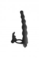 Strap - on Pure Passion Jungle Bunny black - obrazek 2