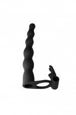 Strap - on Pure Passion Jungle Bunny black - obrazek 3