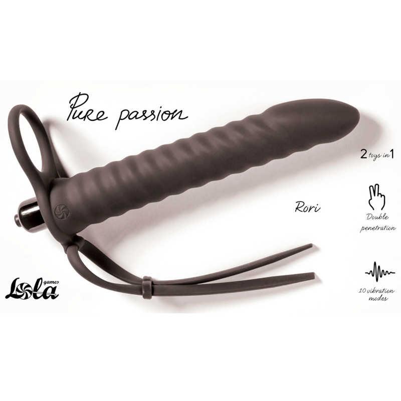 57-1205-01 Strap-on Pure Passion Rori Black - obrazek 1