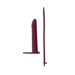 Strap-on Pure Passion Rori Wine Red - obrazek 3