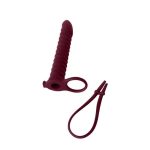 Strap-on Pure Passion Rori Wine Red - obrazek 4