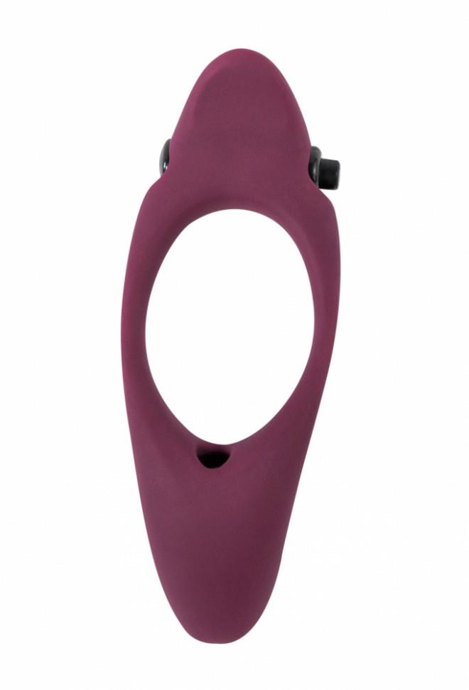 57-1304-02 Pierścień-Erection Vibroring Pure Passion Stardust Wine Red - obrazek 1