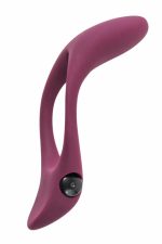 Pierścień-Erection Vibroring Pure Passion Stardust Wine Red - obrazek 3
